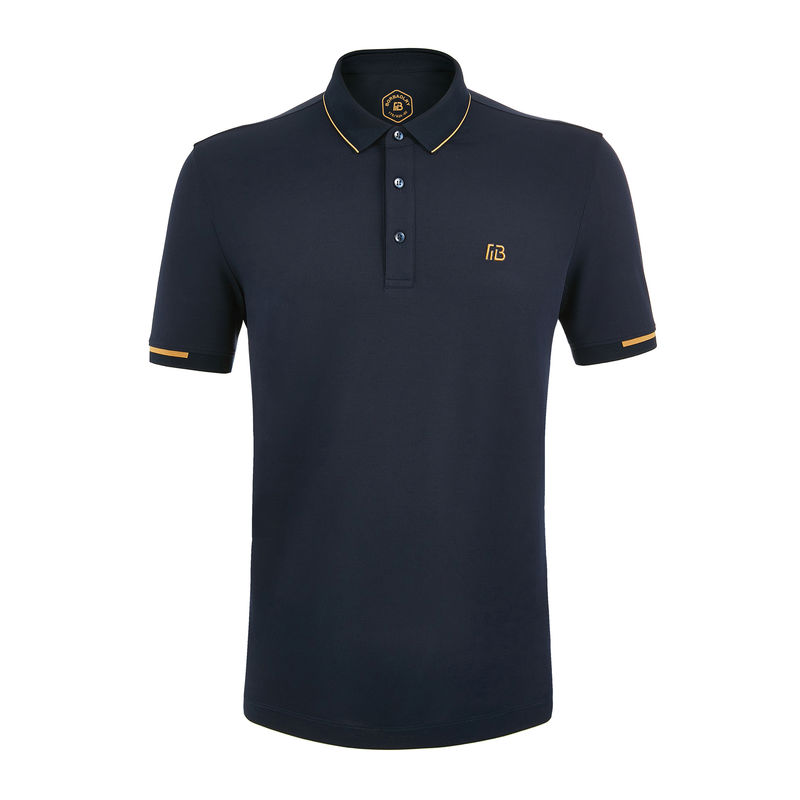 Männer T-Shirt aus exzellentem Baumwollmaterial mit rosa Polo Shirt