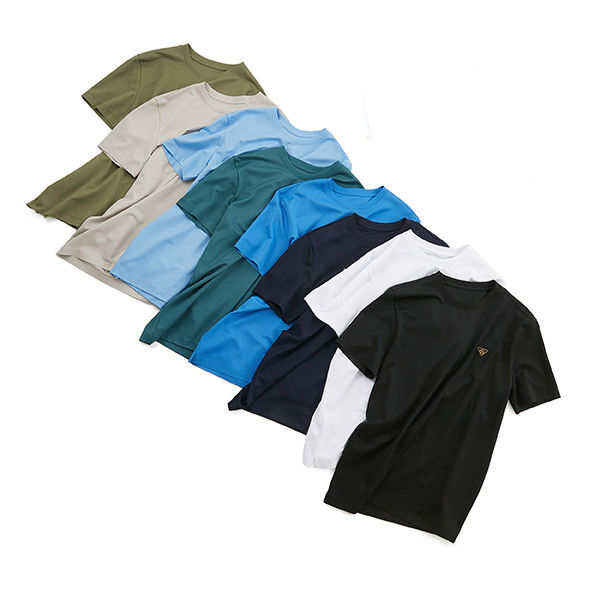 Nachhaltiges O-Neck-T-Shirt mit individuellem Logo-Etikett und atmungsaktivem, komfortablem Stoff