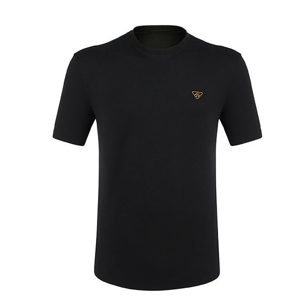 Nachhaltiges O-Neck-T-Shirt mit individuellem Logo-Etikett und atmungsaktivem, komfortablem Stoff