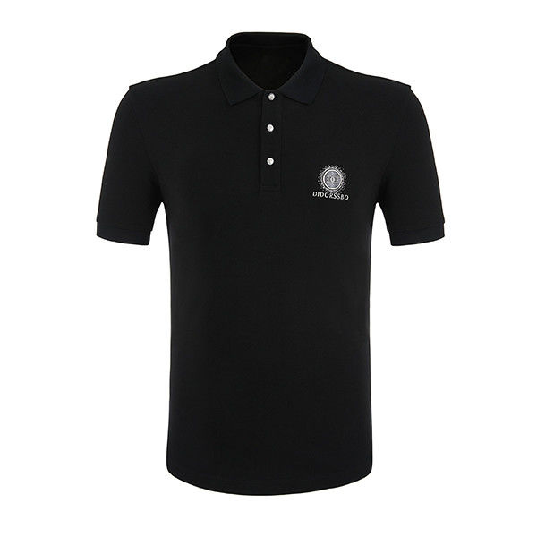 Männer-Casual-Style Anti-Pilling-Polo-Shirt mit individuellen Farben und gesticktem Logo
