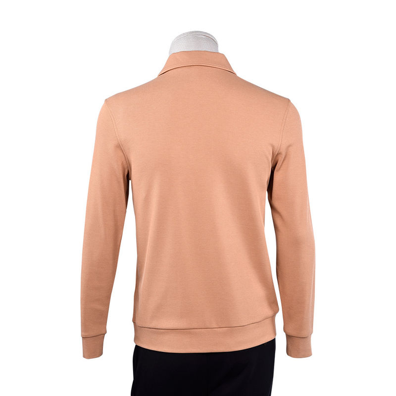 Anpassungs-T-Shirt mit langem Ärmel für Männer, 100% Baumwolle
