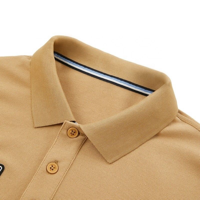 Männerbekleidung Polohemden im Casual Style mit geprägtem Logo und doppelseitigem Druck