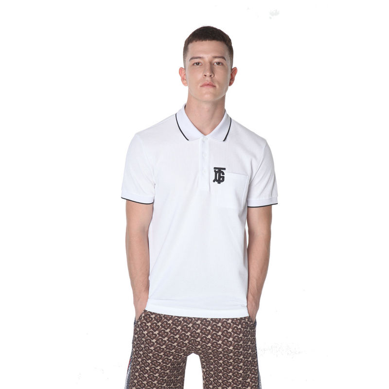 100% Baumwolle Herren Polo Shirts Nachhaltig mit Custom Logo Muster Kurzärmel
