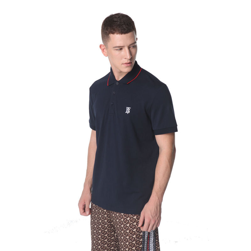 100% Baumwolle Herren Polo Shirts Nachhaltig mit Custom Logo Muster Kurzärmel