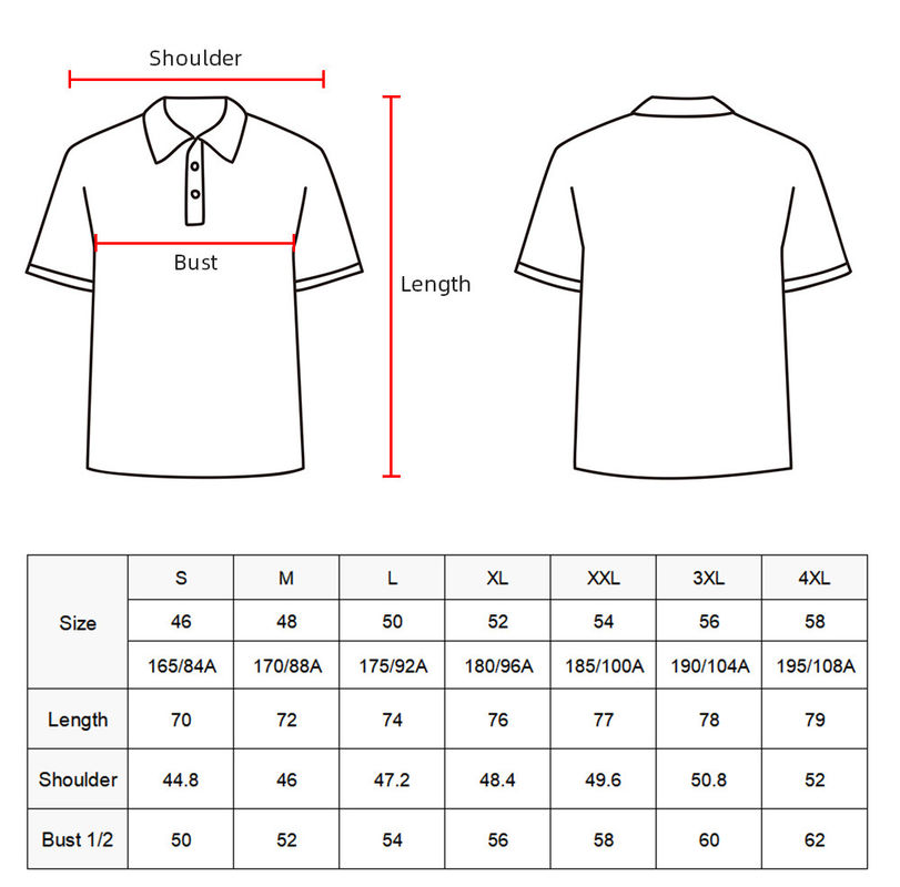 100% Baumwolle Herren Polo Shirts Nachhaltig mit Custom Logo Muster Kurzärmel