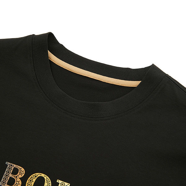Gewirktes Gewebe O-Hals Feuchtigkeitsentwässernd schnell trocknen Plusgröße Männer Drop Schulter T-Shirts