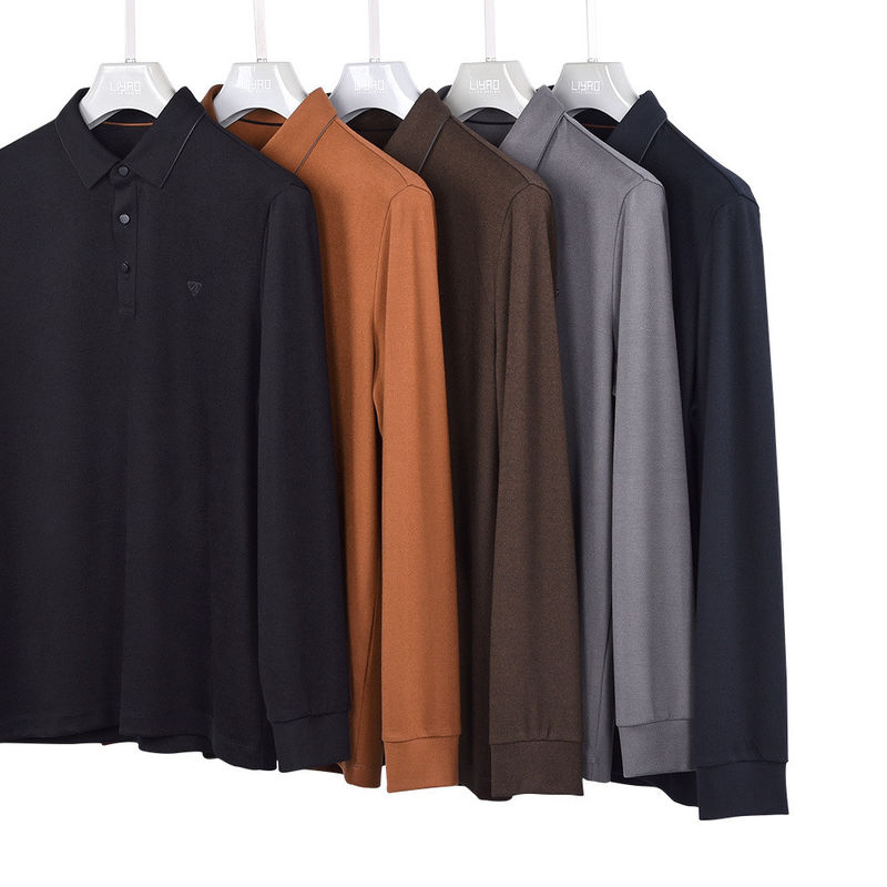Personalisierte Logo-Druck Original Herren T-Shirts und Polo mit wesentlichen einfachen Farbe