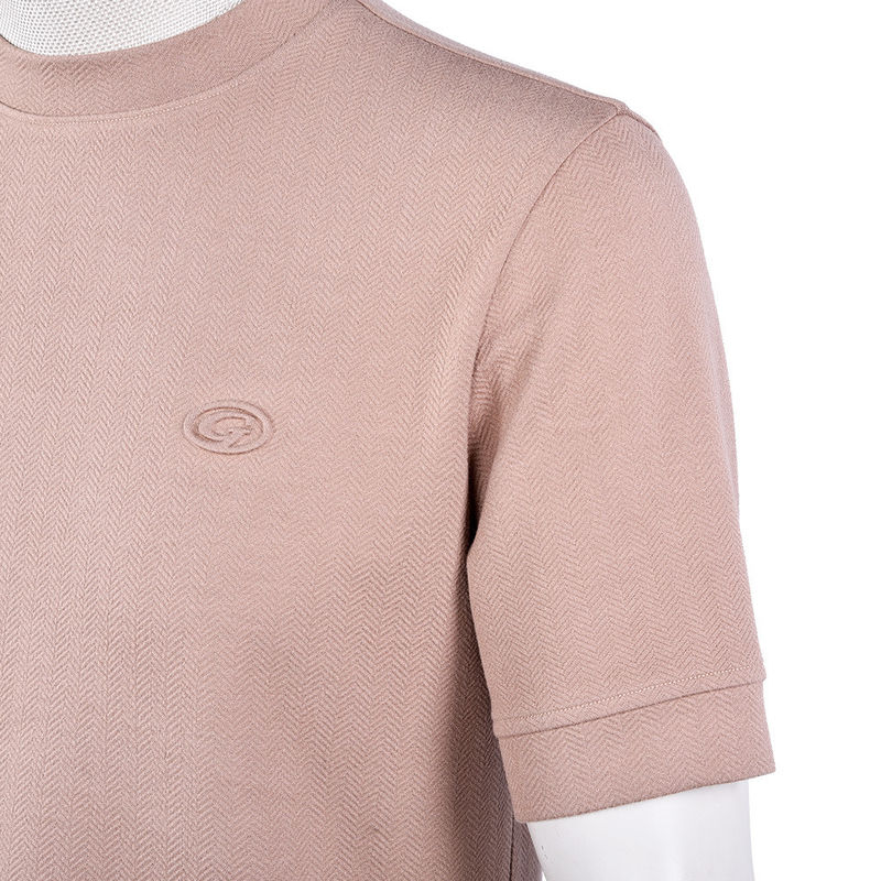 Custom Logo Label Design Leere T-Shirts schnell trocknend Atmungsanzugsfähige Anti-Falten für Männer