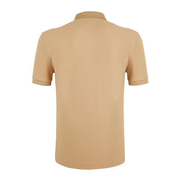 Hohe Elastizität atmungsaktive Polo-Shirts mit Sticklogo für Herrenbekleidung