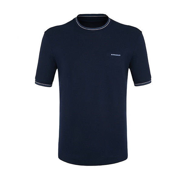 Individuelles Logo Grafikdesign Herren T-Shirt Klassiker 100% Baumwolle Runder Hals Übergröße