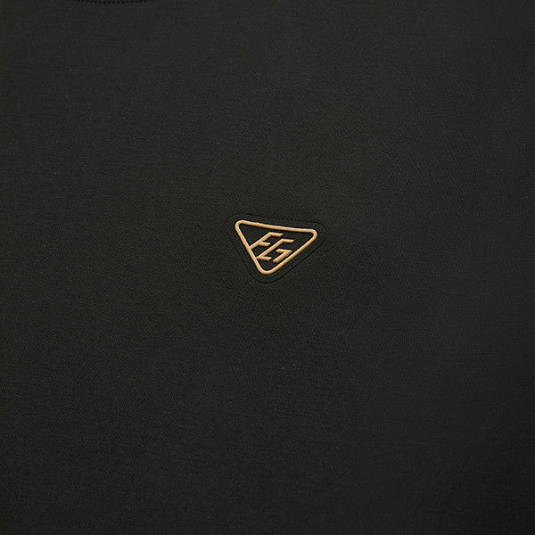 OEM ODM T-Shirt Mann Baumwolle Komfortable Fit 230gsm Klassiker Tee Kurzärmel Crewneck Stickerei