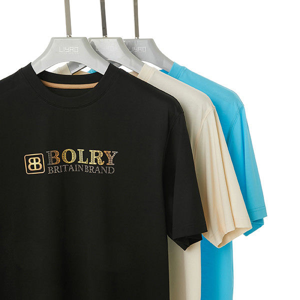 Komfortable Casual Style 2024 Custom Printed Kurzärme Langärme T-Shirt für Männer