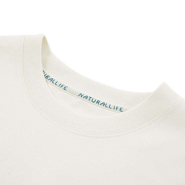 2024 Neues Modell Übergrößeres T-Shirt für Männer mit individuell gesticktem Logo und solider Farbe
