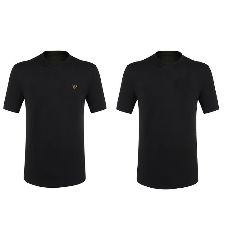 2024 Fast Puff Print Shirt Custom Logo Farbe T-Shirt Schwarz mit anpassbaren Mustern