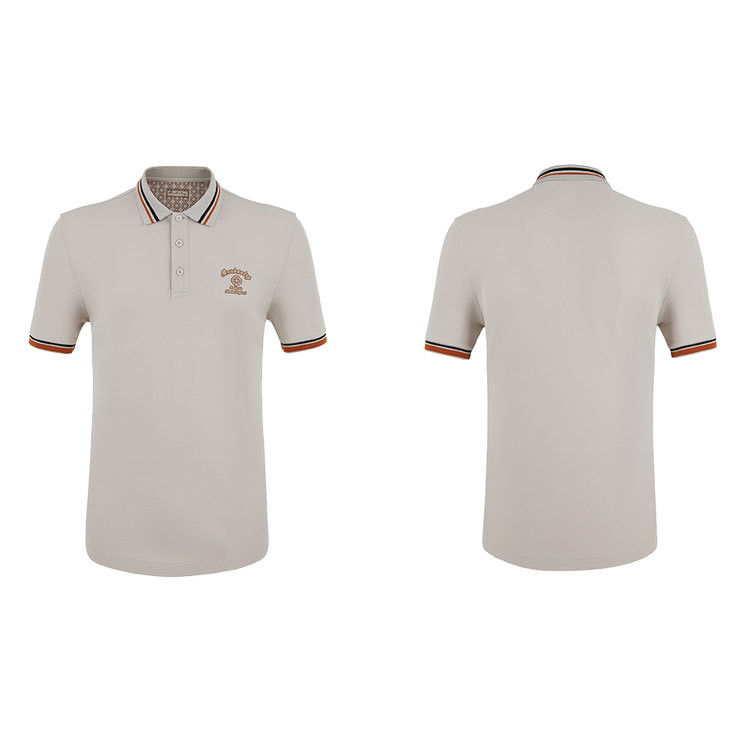 Golf Slim Herren Polo Shirts 100% Baumwolle Puff Druck Custom Logo für Gelegenheiten