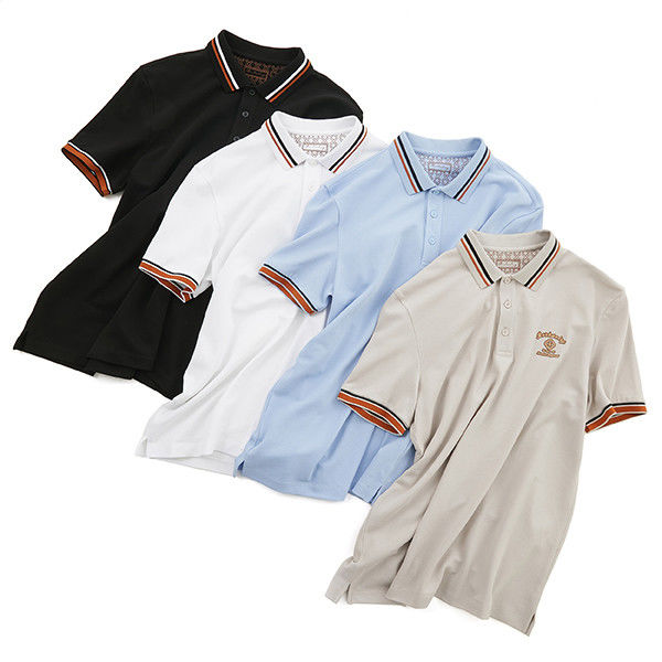 Golf Slim Herren Polo Shirts 100% Baumwolle Puff Druck Custom Logo für Gelegenheiten