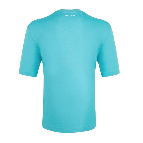 Alltägliche Büro-Casual-T-Shirts aus schwerer Baumwolle mit individuellem Logo und Farbe