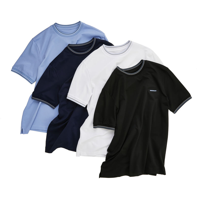 O-Neck-Halsband Gewirkt Sport T-Shirt Großformat Custom Logo Stil für Männer