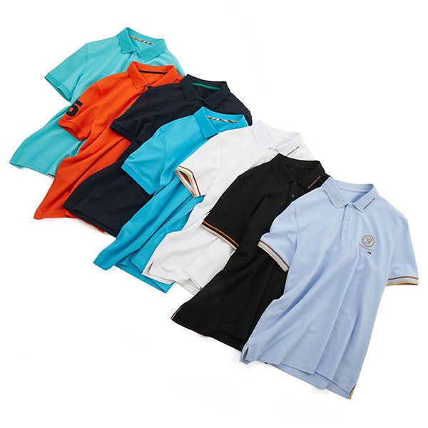 Custom Color Logo Grün Blau Sport Polo Shirt 2024 Neueste komfortable Stoff Gewicht 170-210Gramm
