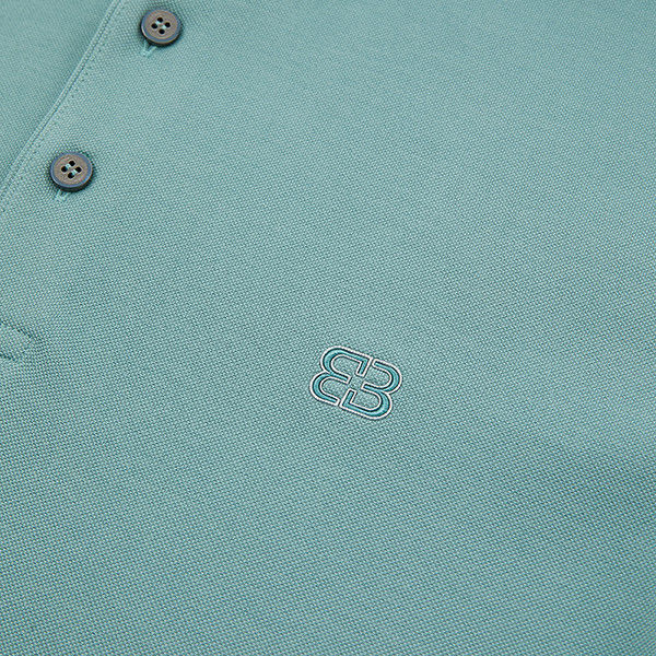 Knopf-Polo-Hemd-Shirt mit kurzem Ärmeln Baumwoll-Bronzorisierung Logo Wingllar Geschäftsleute