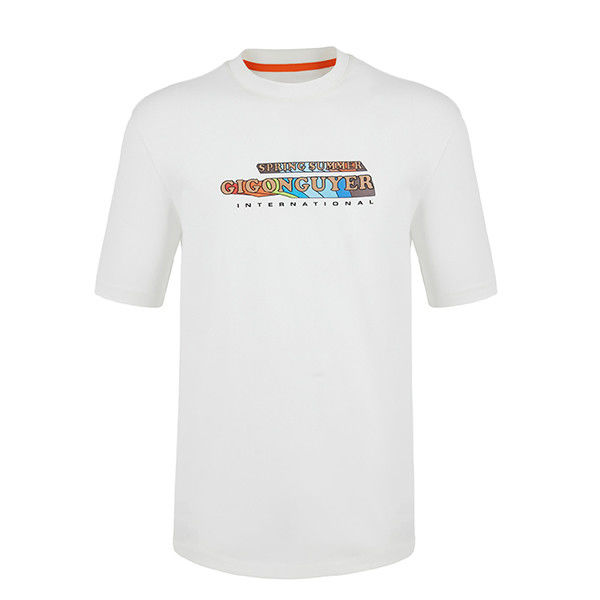 100% Baumwolle Mehrgröße Männer T-Shirts Custom Schwergewichts einfaches T-Shirt mit schneller Trocknung
