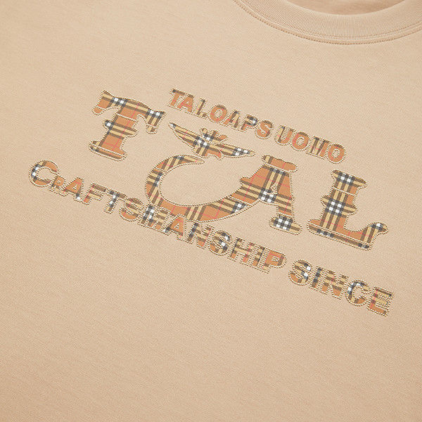 100% Baumwoll-T-Shirt für Männer, kundenspezifische kurze Ärmel ohne Nadeldetektion
