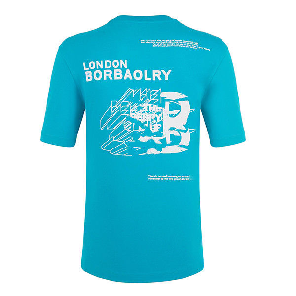 Individuelles Design 100% Baumwoll-T-Shirt mit O-Hals, kurzer Ärmel, atmungsaktiv,