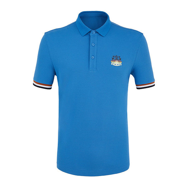 Weiße, blaue und schwarze Polo-T-Shirts für Männer