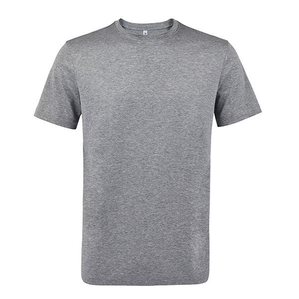 Sport T-Shirt aus gestricktem Stoff Kurzärme 180 Gramm für den täglichen Gebrauch im Büro
