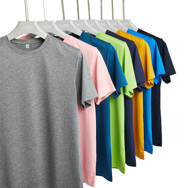 Sport T-Shirt aus gestricktem Stoff Kurzärme 180 Gramm für den täglichen Gebrauch im Büro