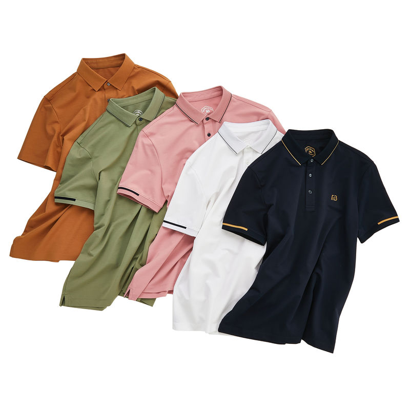 Grün gedruckt, benutzerdefinierte Polo-Shirts Logo Mode-Trend T-Shirt Polo-Short-Sleeve für Männer