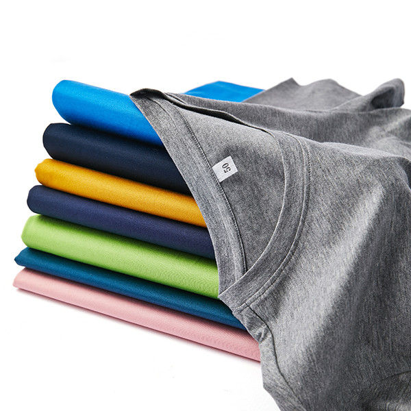 Sport T-Shirt aus gestricktem Stoff Kurzärme 180 Gramm für den täglichen Gebrauch im Büro