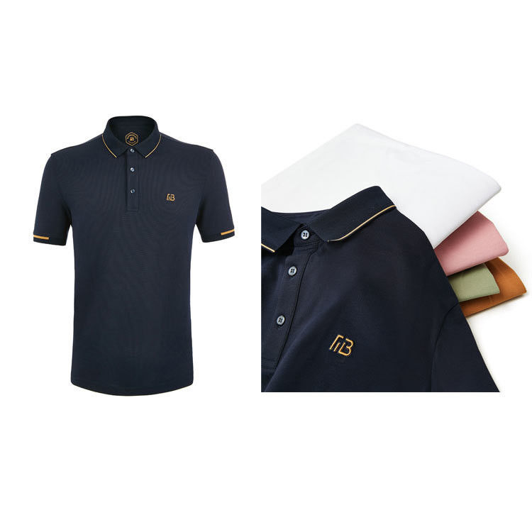 Grün gedruckt, benutzerdefinierte Polo-Shirts Logo Mode-Trend T-Shirt Polo-Short-Sleeve für Männer