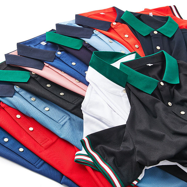 Männer-Polos mit kurzem Ärmeln mit individuellem Logo