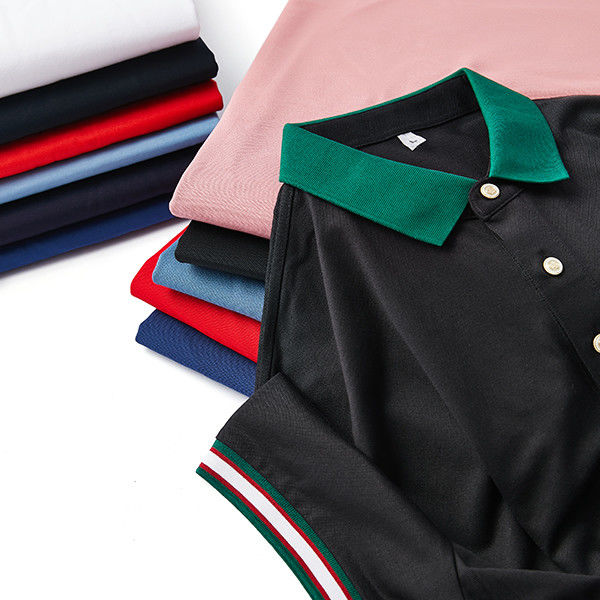 Männer-Polos mit kurzem Ärmeln mit individuellem Logo
