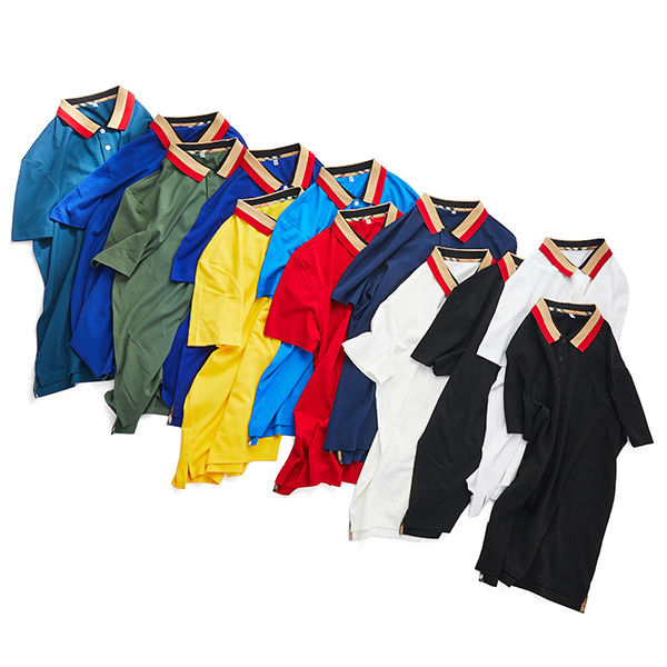 Frühling Sommer Herbst 230Gsm Sublimation Männer T-Shirt Polo 100% Baumwolle Jungen Polo Shirt