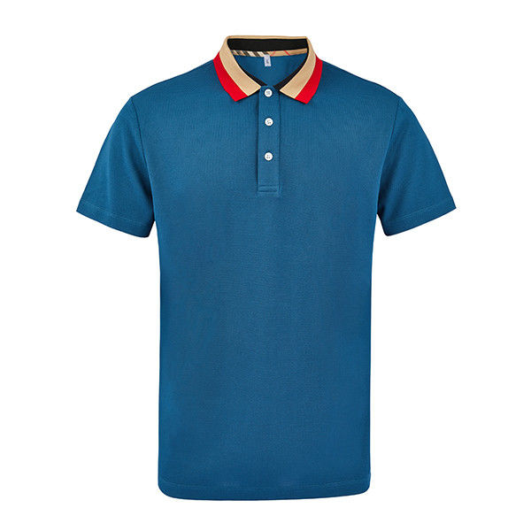 Unterstützung 7 Tage Musterbestellung Lieferzeit täglich Gelegenheitsbüro Trägt schnell trockenes Bio-Baumwoll-Polo-Shirt