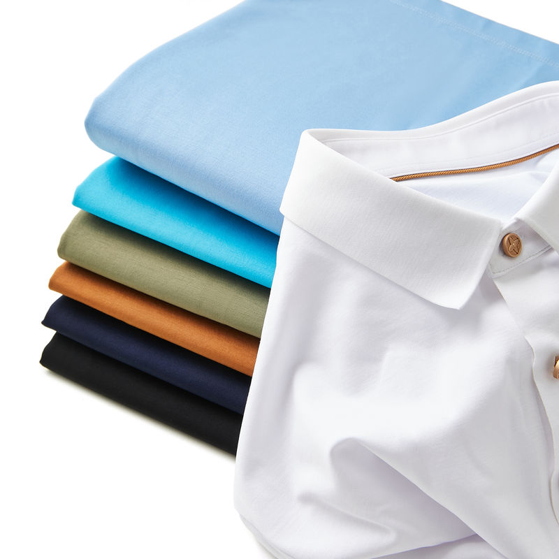Sommer Herbst übliche Polo-Shirts mit Logo Schlichtes Polo-Shirt mit kurzem Ärmel für Männer