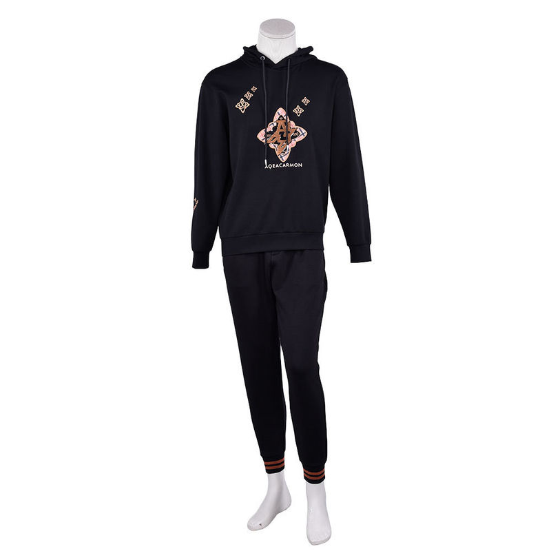 Jogging Baumwolle Herren Hoodie Schweiß Wicking Custom Muster Logo 450Gsm Für Sport