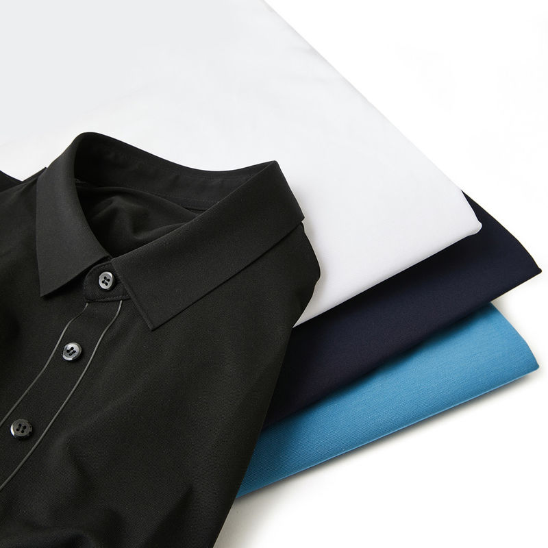 Poloshirt für Männer Plus-Size Poloshirt mit kurzem Ärmeln 100% Baumwolle für den Sport