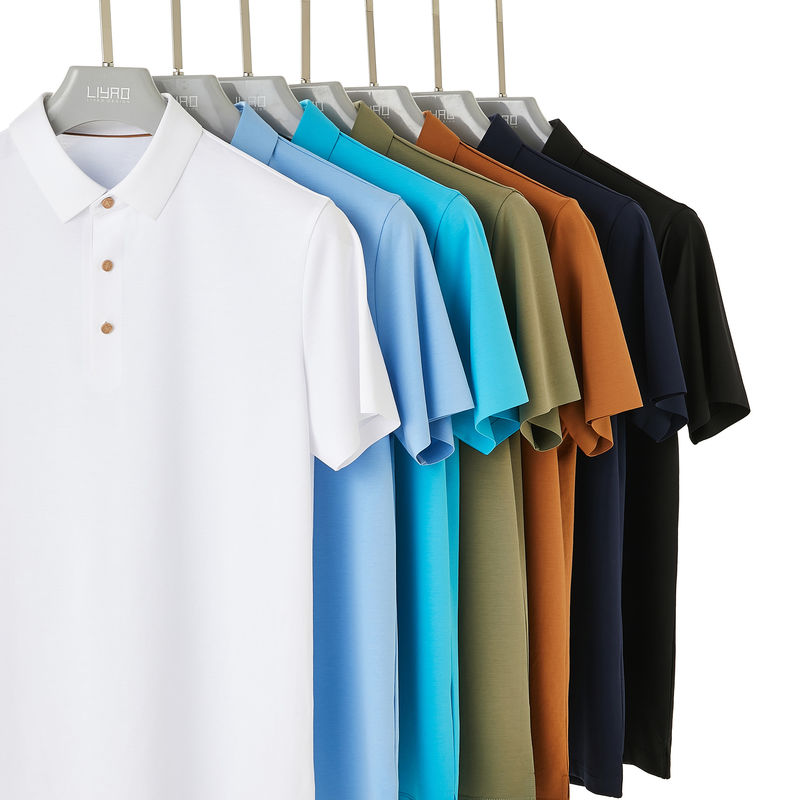 Personalisiertes Golf-T-Shirt für Männer 170-210 Gramm Personalisiertes Logo 95% Baumwolle 5% Spandex