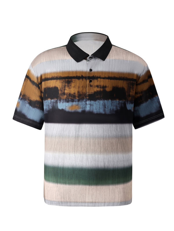 Baumwollmischung Kinder Polo-Shirts Atmung in verschiedenen Farben und lustigen Drucken