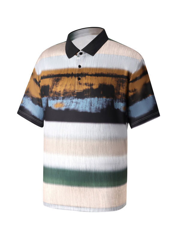 Baumwollmischung Kinder Polo-Shirts Atmung in verschiedenen Farben und lustigen Drucken