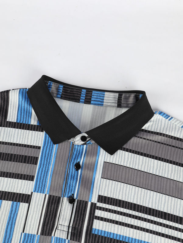 Kurzärmelige Baumwollkinder Polohemden helle Farben für Sport Tennis