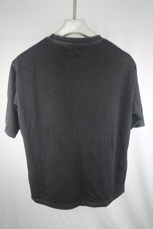 Casual Acid Wash für Männer 100% Baumwoll-T-Shirts Schwergewicht 230 260gsm Übergröße