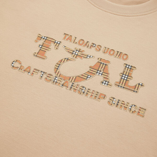 Neues Design Luxus Kleidung Herren T-Shirt O-Ausschnitt T-Shirts Pour Hommes Individuelle Farbe Logo T-Shirt Stickerei Druck Rundkragen