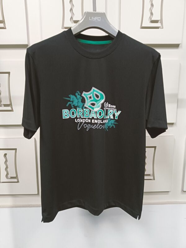 180g T-Shirts auf Lager Sommerbedruckt 100% Baumwolle Figurbetontes Klassisches T-Shirt Übergröße Herren T-Shirts