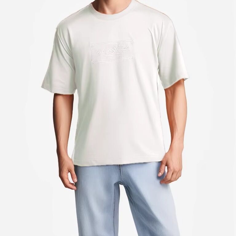 T-Shirt Hersteller Großhandel Passform Fitness-Trainings-T-Shirts Individueller Grafikdruck Herren T-Shirts Kleidung Herren