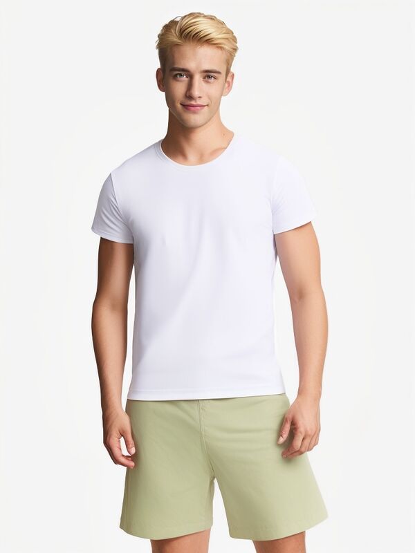 Sportbekleidung Mann T-Shirt Athletik Polyester Bodybuilding Männer Fitnesshemden Loose Fit Fit Gymhemden Männer