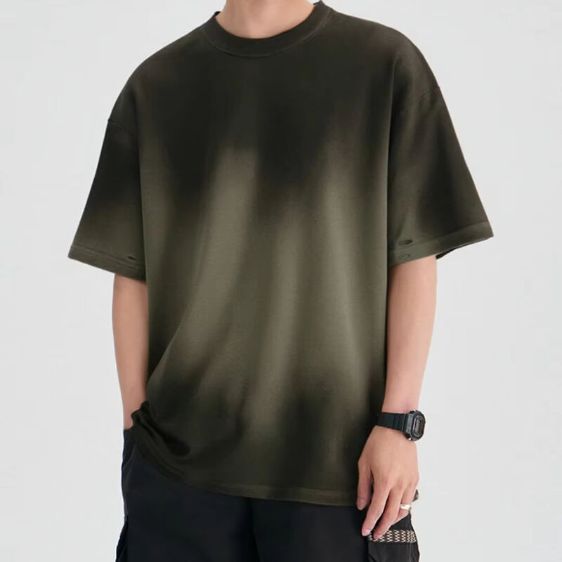 Großhandel Günstige Individuelle T-Shirts Hohe Qualität Individuelles Logo Herren T-Shirts Übergrößen Herren T-Shirts